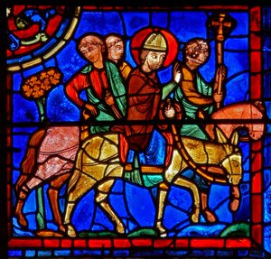 Scene from the Life of St. Martin, Chartres Cathedral
